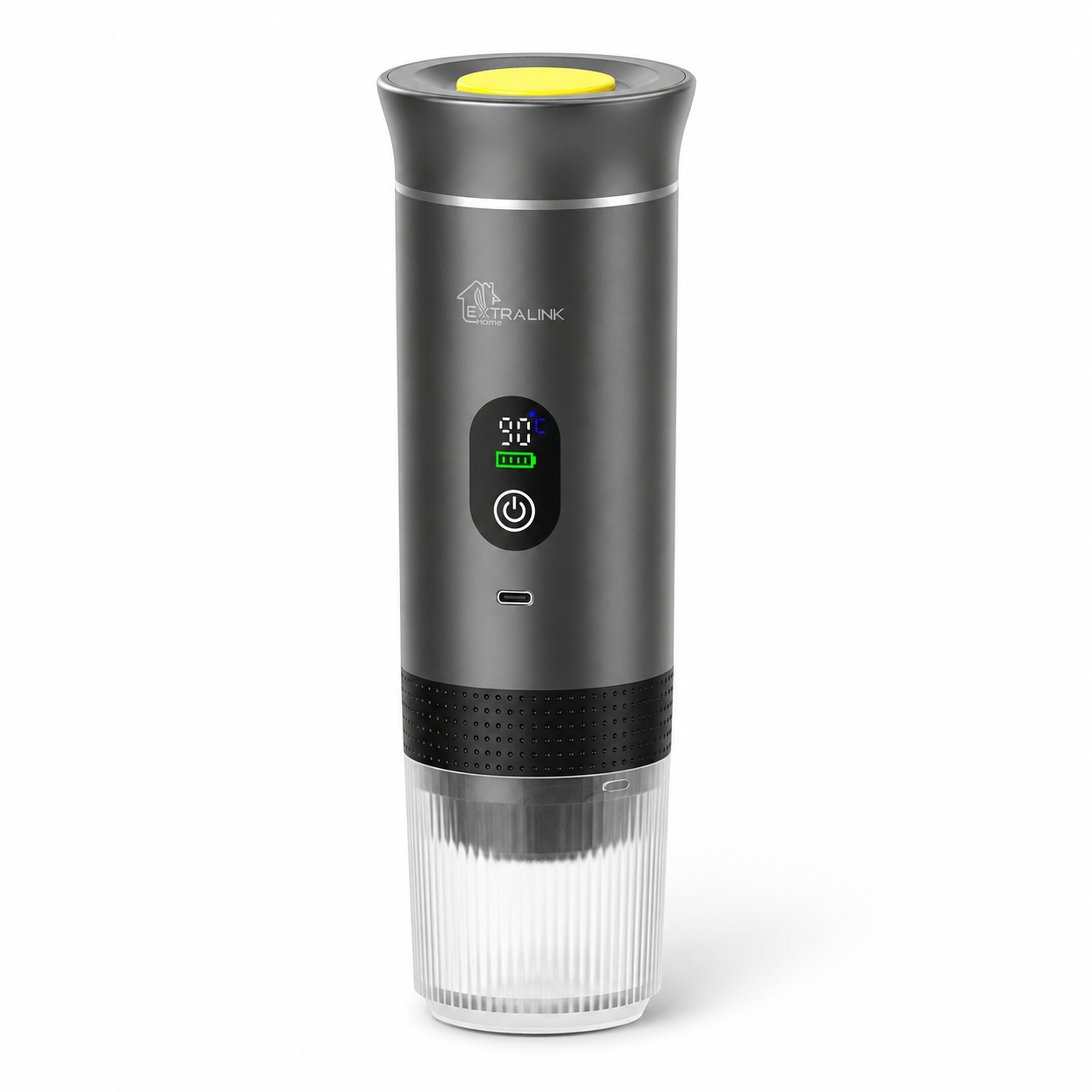 Extralink | Home Espresso2Go Ekspres przenośny ciśnieniowy | Szary - obrazek 3