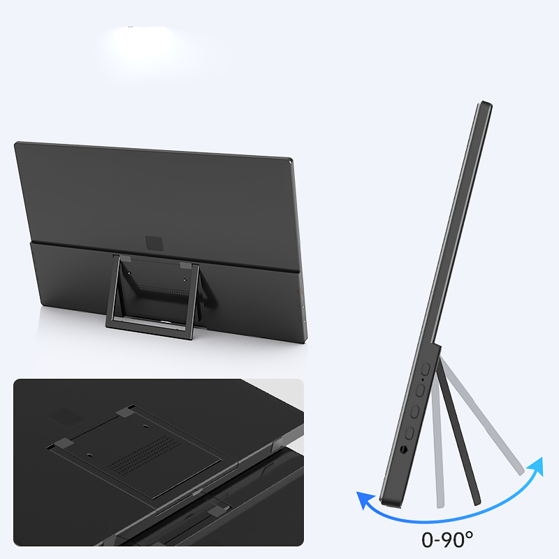 Extralink Smart Life S15 14" | Przenośny monitor do laptopów, telefonów i konsol | USB-C/mini-HDMI - obrazek 3