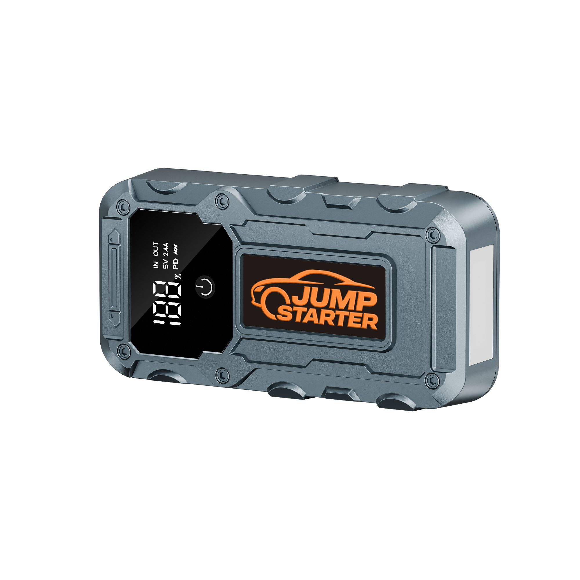 Extralink Jump 34 Jump Starter | Powerbank rozruchowy do odpalania samochodu |3x LED, latarka, wyświetlacz LCD - obrazek 5
