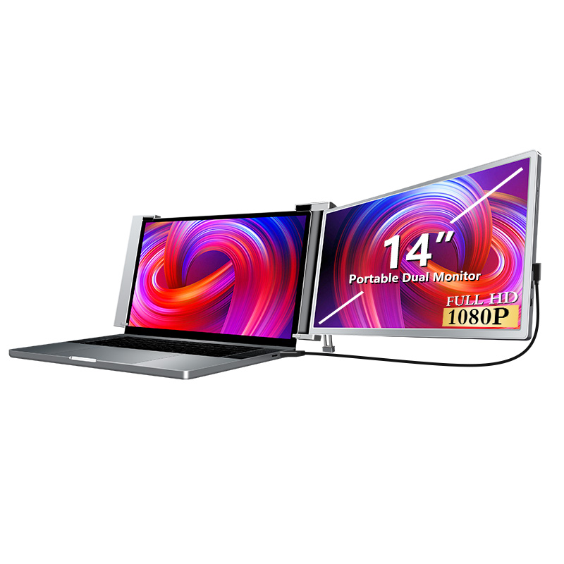 Extralink Smart Life S14 14" | Przenośne monitory do laptopa | 2 monitory, IPS, 1920x1200