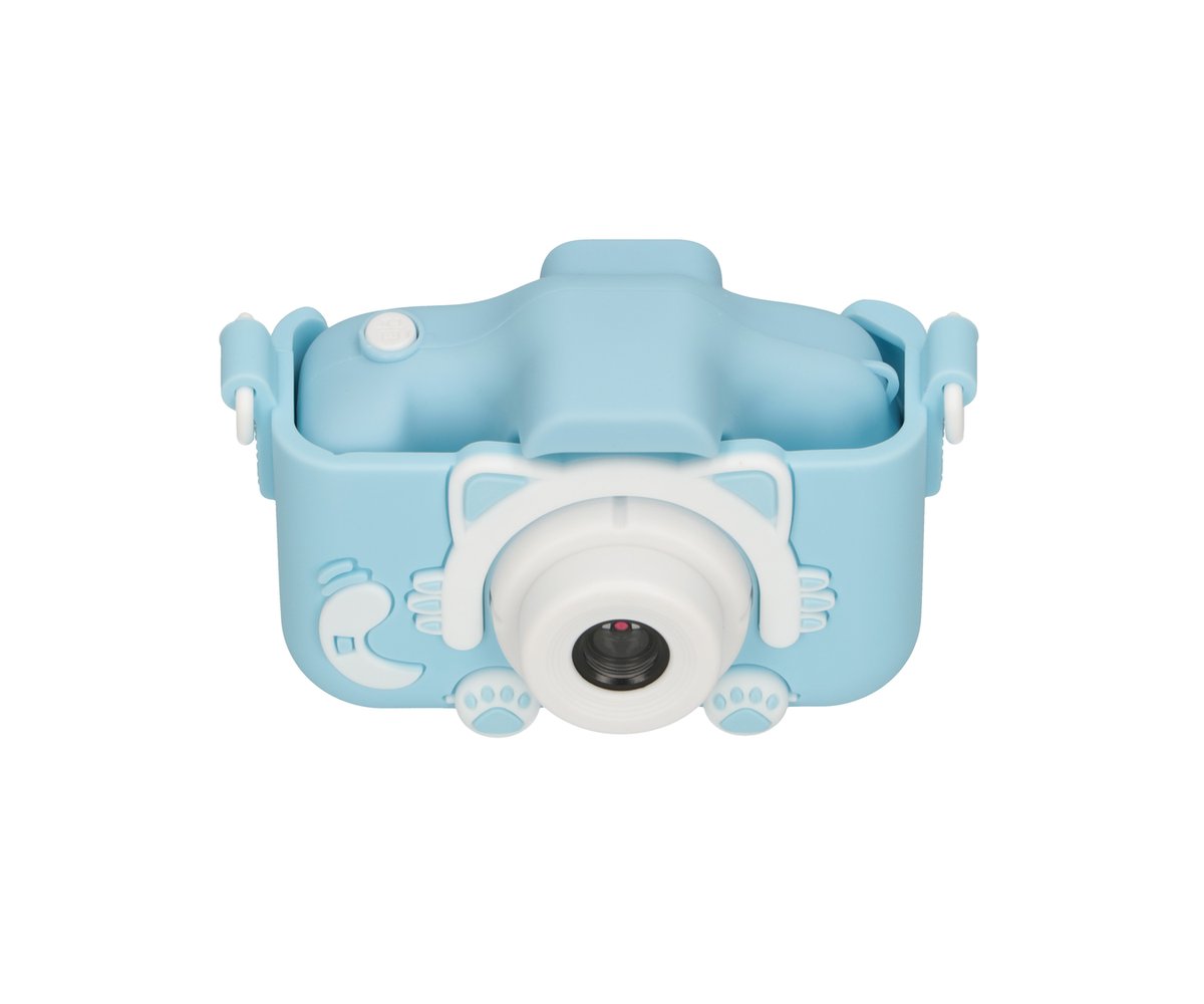 Extralink Kids Camera H27 Single Niebieski | Aparat cyfrowy | 1080P 30fps, wyświetlacz 2.0" - obrazek 4
