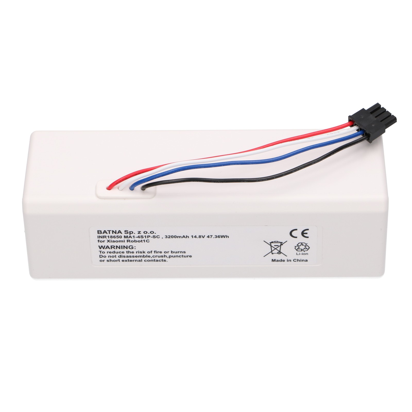 Extralink | Bateria, akumulator do odkurzacza | zamiennik dla Xiaomi Robot 1C P1904-4S1P-MM / STYTJ01ZHM Mijia 1C / Dreame MC1808 3200mAh 47.36Wh - obrazek 3