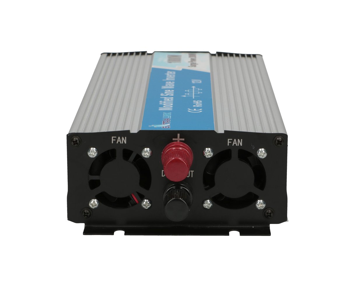 Extralink OPIM-1000W | Przetwornica napięcia | samochodowa 12V, 1000W modyfikowany sinus, USB-A, USB Typ C - obrazek 5