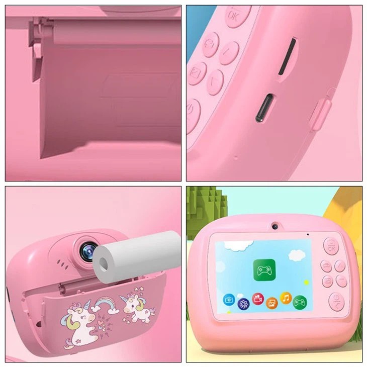 Extralink Kids Camera H52 Różowy | Aparat cyfrowy | - obrazek 5