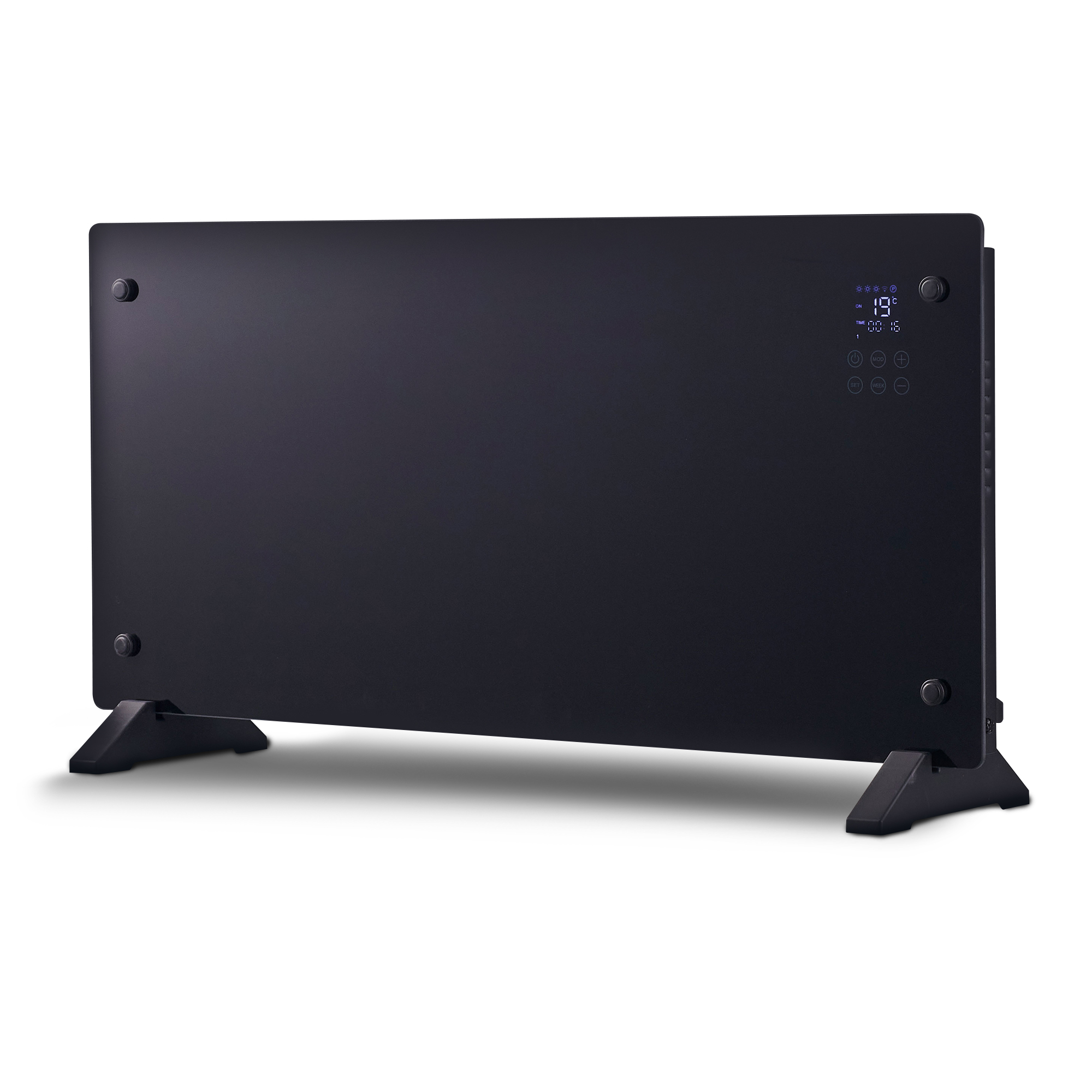 Extralink Inteligentny panelowy grzejnik o mocy 2000W | Kolor czarny - obrazek 5