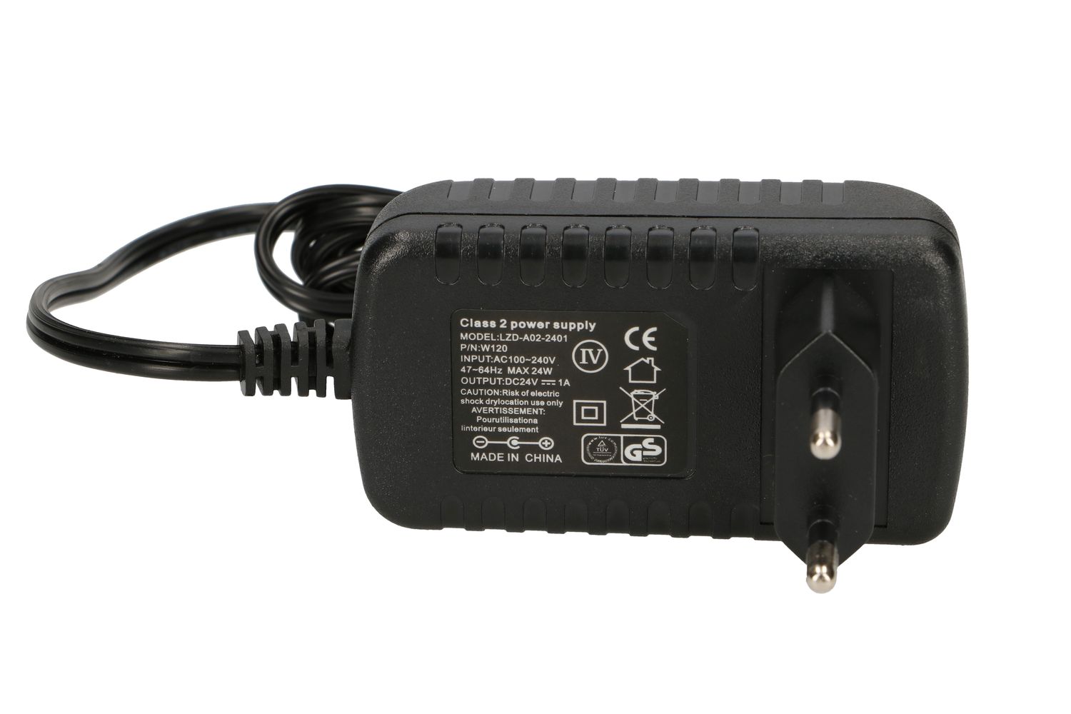 Extralink 24V 24W | Zasilacz | 1A, wtyczka jack 5,5/2,1mm - obrazek 3