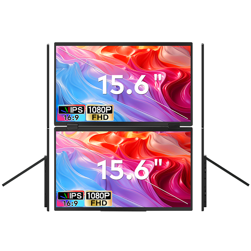 Extralink Smart Life T01 15.6" | Przenośne monitory do laptopa | 2 monitory, IPS - obrazek 3