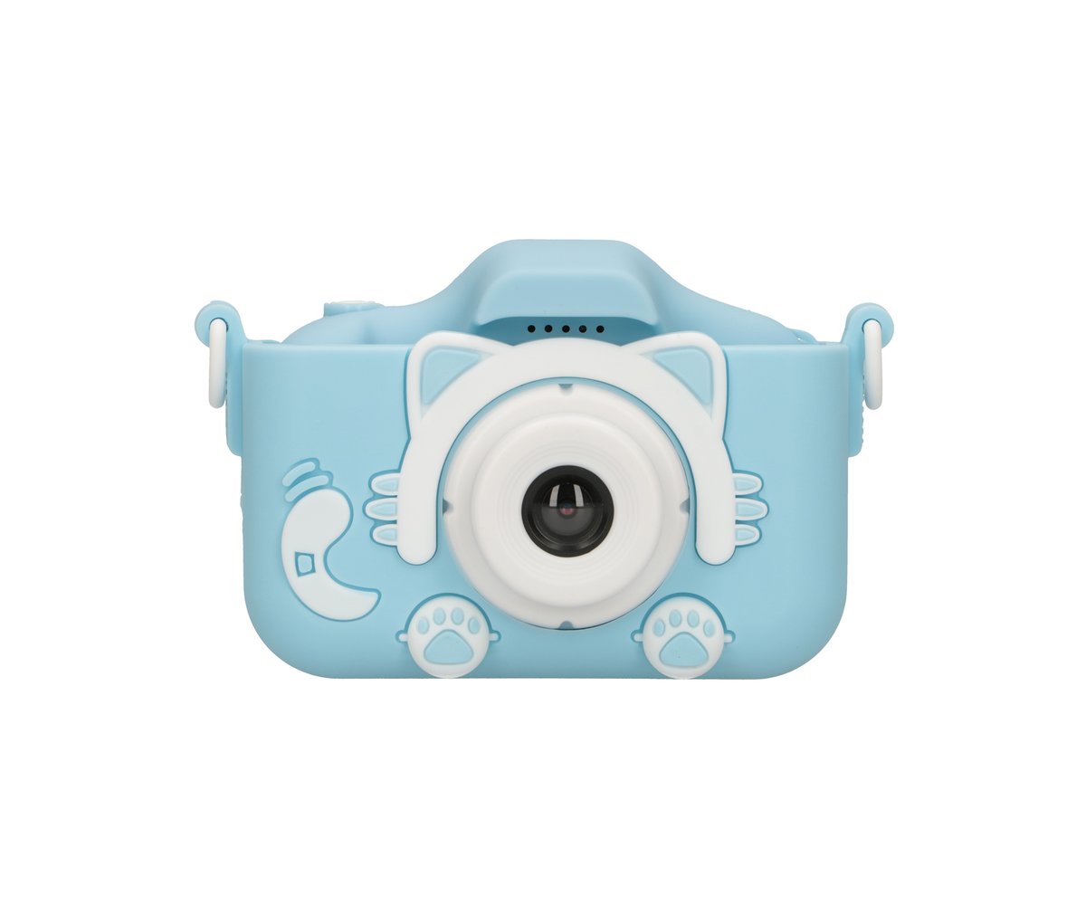 Extralink Kids Camera H27 Single Niebieski | Aparat cyfrowy | 1080P 30fps, wyświetlacz 2.0" - obrazek 3