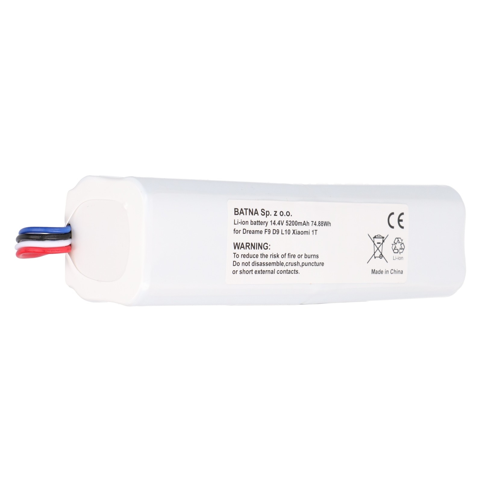 Extralink | Bateria, akumulator do odkurzacza | zamiennik dla Dreame F9/D9/D9 PRO/D9 Max/L10 Pro Robot/Xiaomi 1T 14.4V 5200mAh - obrazek 4