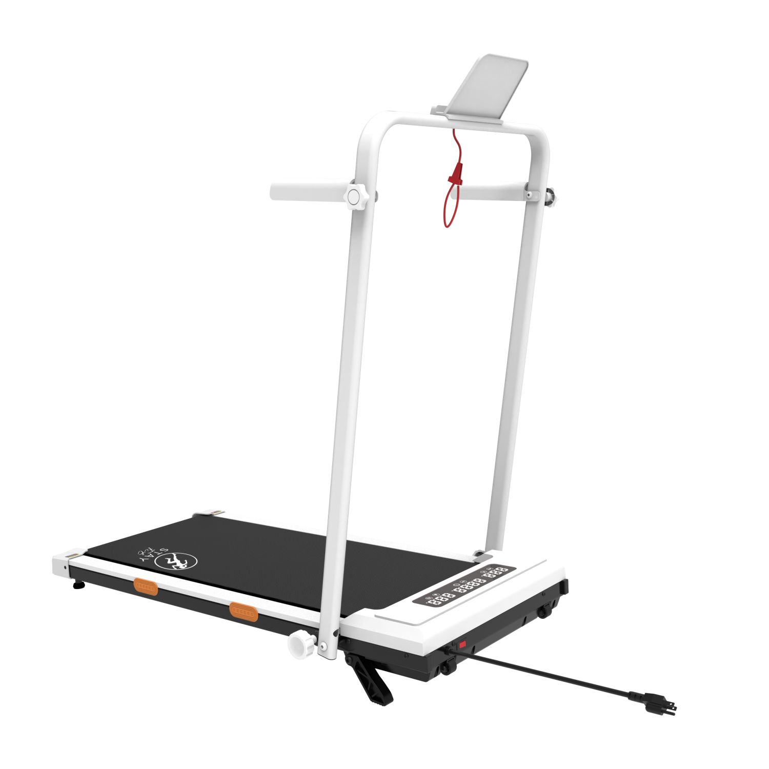 StayFit by Extralink Aurora Biała | Bieżnia elektryczna | treningowa, 1 - 12 km/h - obrazek 3